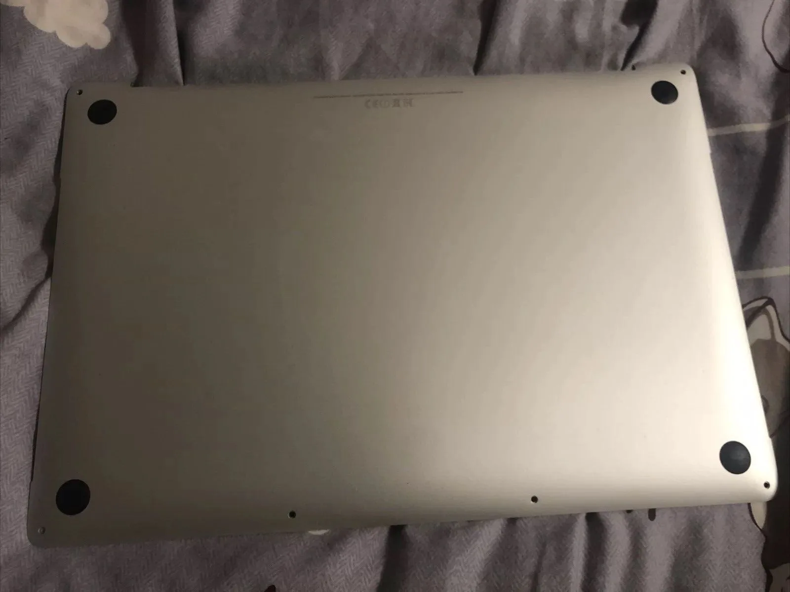 Apple Macbook Pro 15” A1707 3162 2017 Coperchio Inferiore Bottom Cover Grigio si