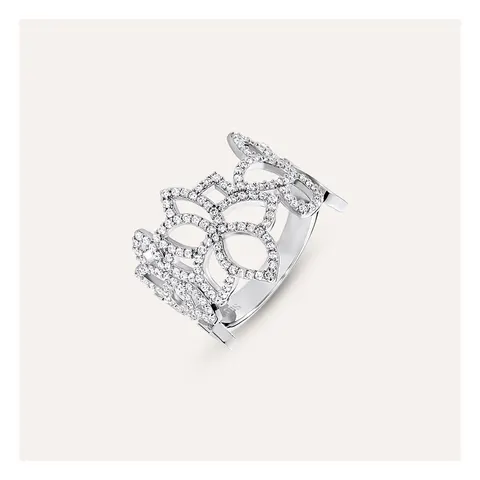 Stroili Silver Elegance Anello fiore fantasia Argento 925 Misura 16 1699518