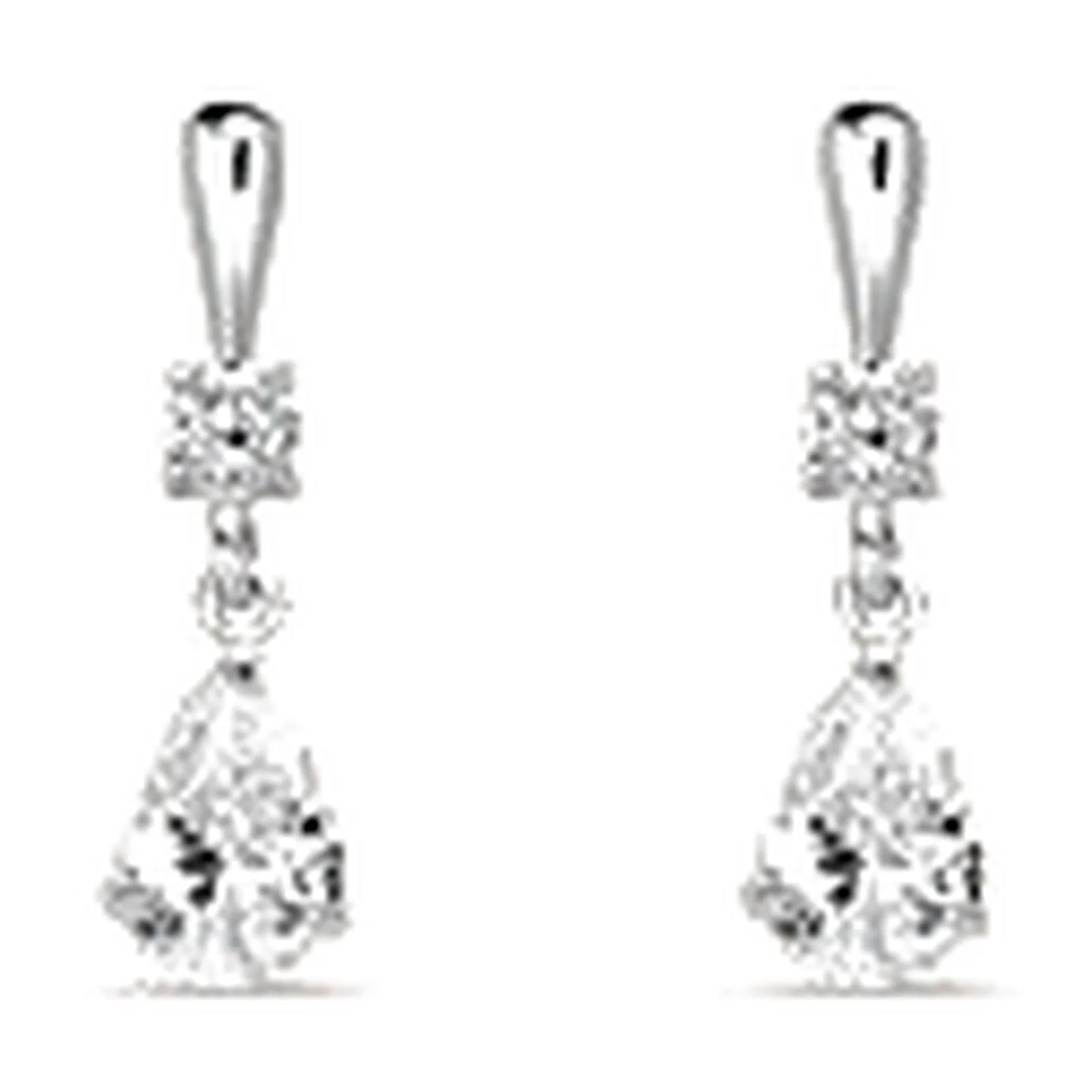 Stroili Bon Ton Orecchini doppio punto luce con cubic zirconia Oro 9kt 1433503