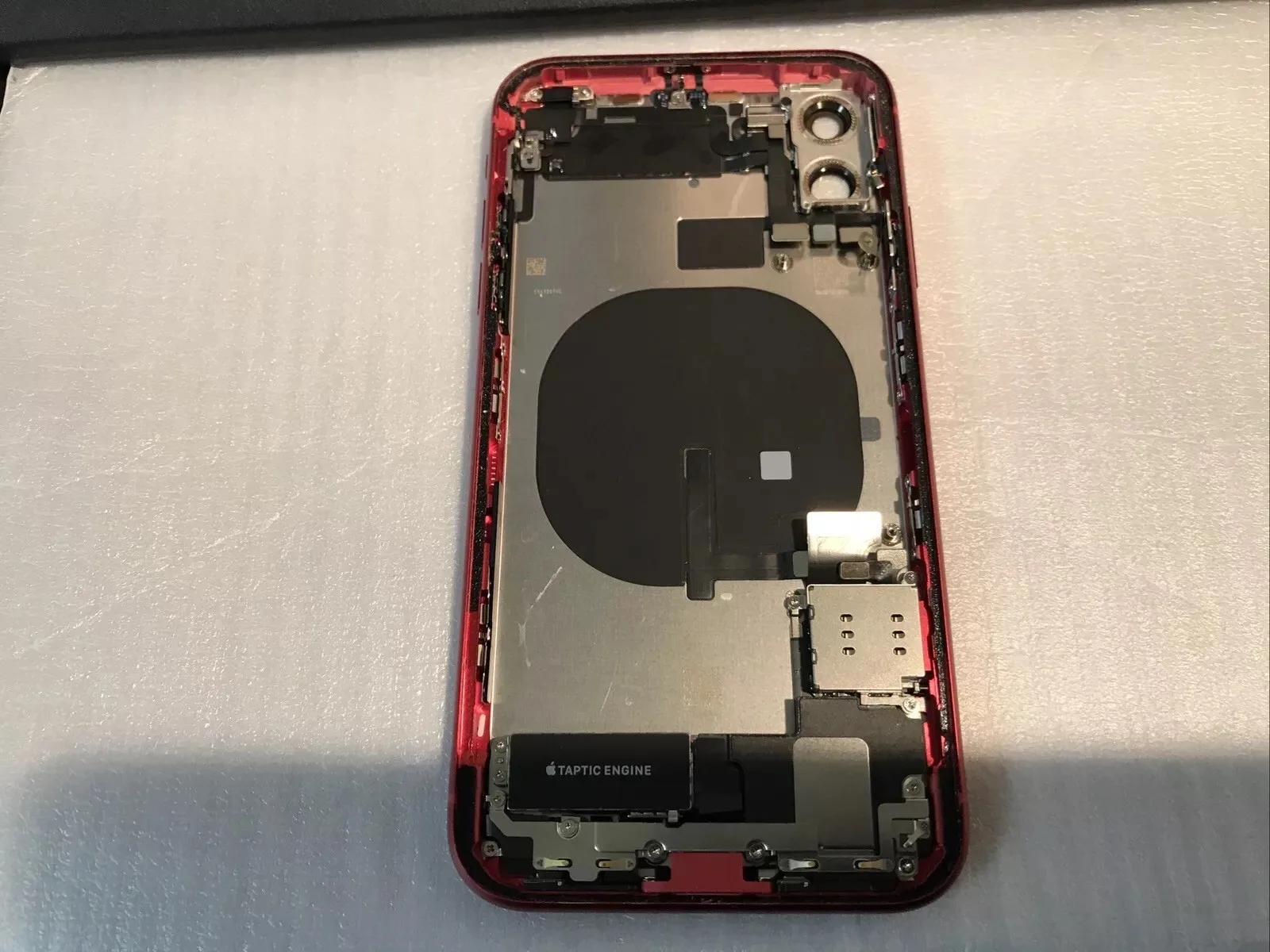 Original Apple Iphone 11 Chassis Lighting Vibratore Power scocca Red rosso B
