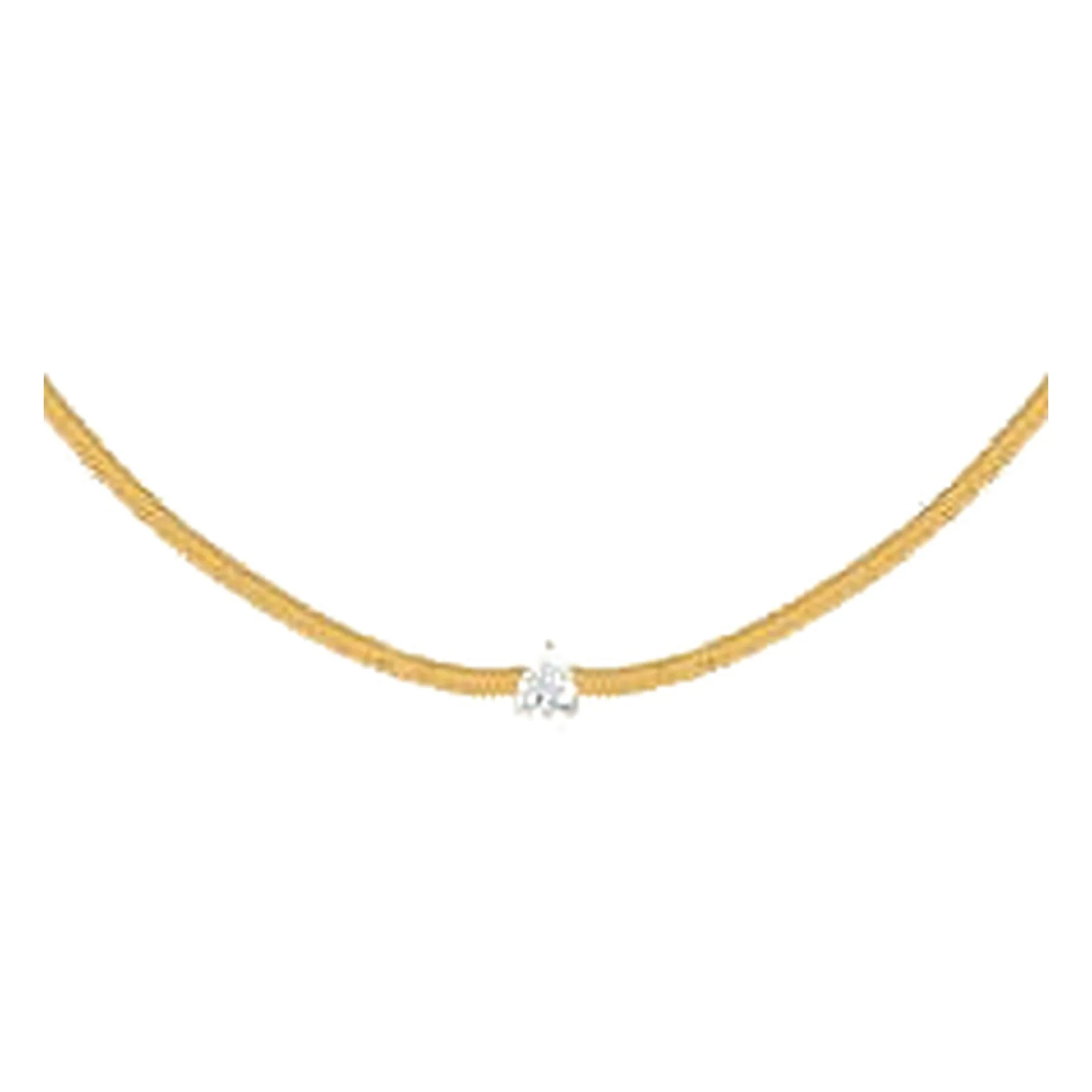 Stroili Radiance Collection Collana dorato con goccia Acciaio 1694689