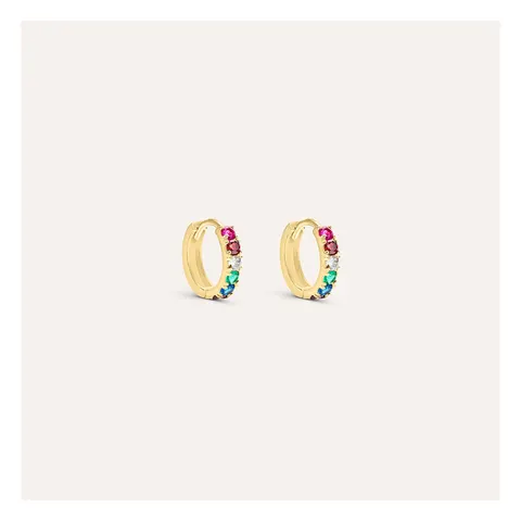 Stroili Toujours Hoop Earrings 9kt Gold 1428541