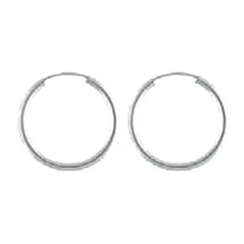 Stroili Toujours Orecchini a cerchio tubo tondo Oro 9kt 1400930