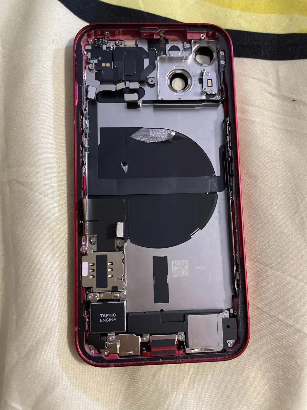 Original Apple Iphone 13 Chassis Lighting Power scocca Rosso A