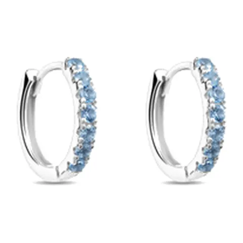 Stroili Silver Rainbow Orecchini a cerchio Argento 925 1682416