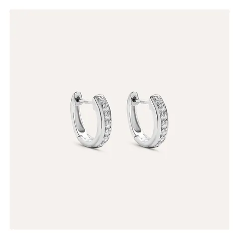 Stroili Silver Elegance Orecchini a cerchio Argento 925 1661456