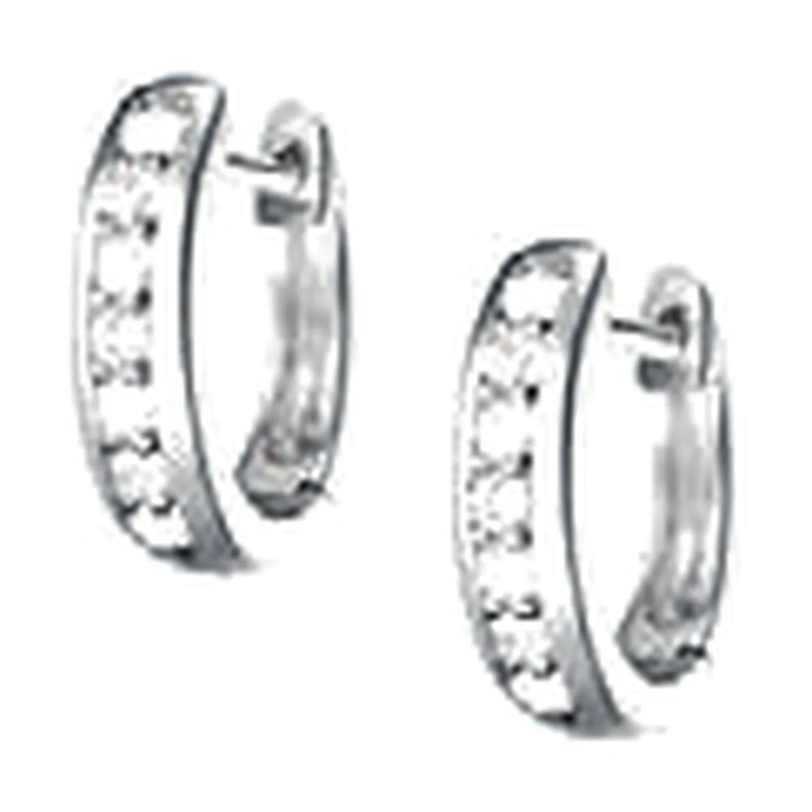 Stroili Silver Elegance Orecchini a cerchio Argento 925 1661456