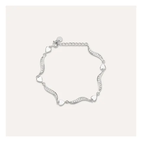 Stroili Silver Shine Bangle con cubic zirconia Argento 925 1680539