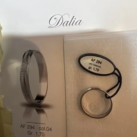 Anello Dalia Unoaerre in argento 925 Misura 53 - AF 294A