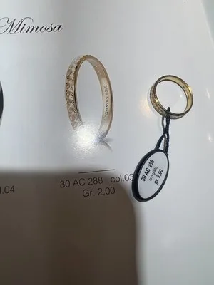 Anello UnoAerre modello Mimosa in argento 925 - 30AC288 Misura 53