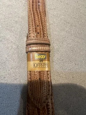 Cinturino per orologio Bros Officina Italia 20mm 202606101354