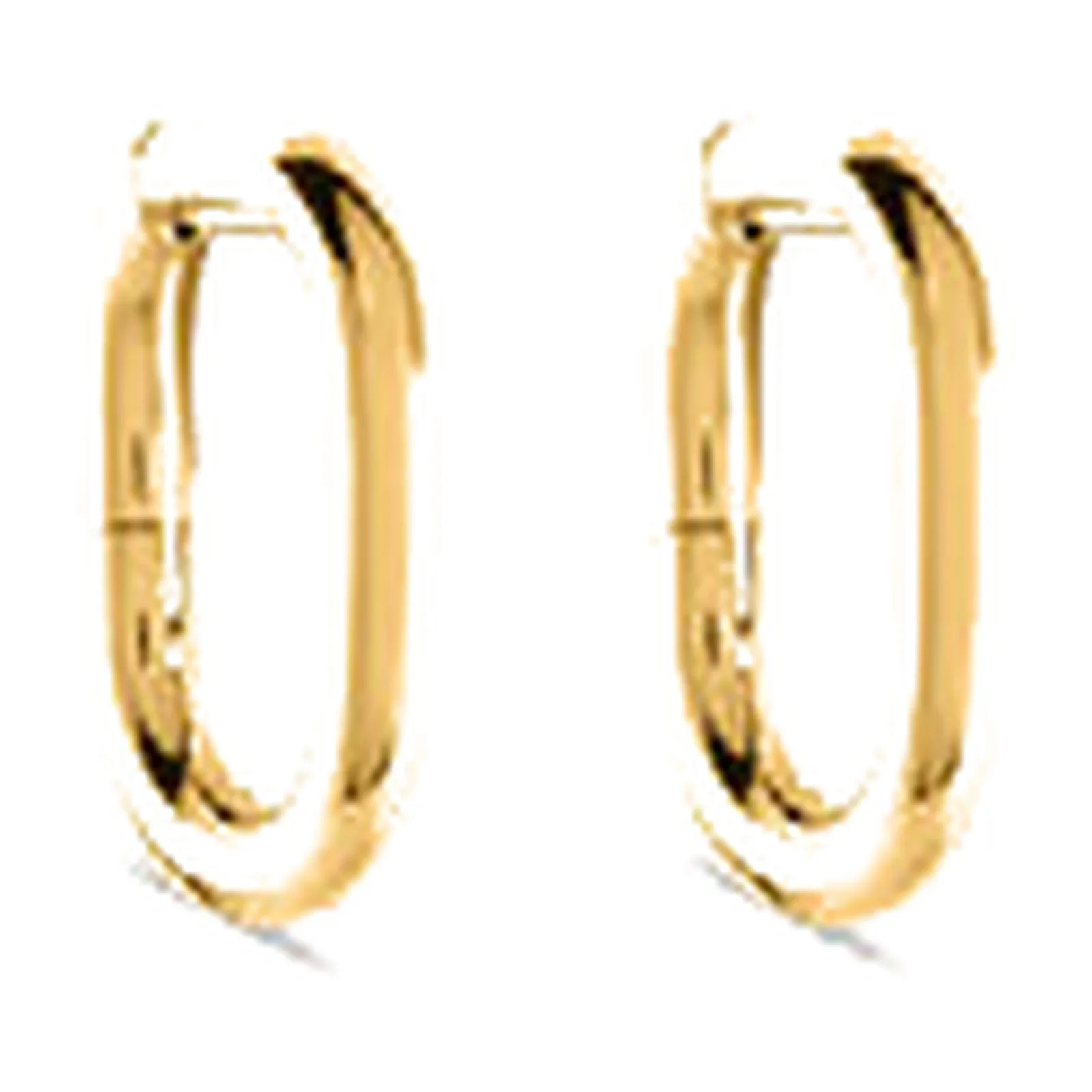 Stroili Radiance Collection Orecchini a cerchio ovale bold Acciaio 1699556