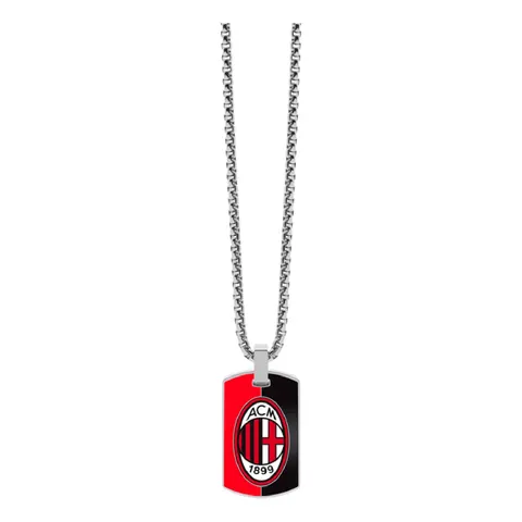 Lowell Collana Ufficiale Milan Acciaio 316L B-MC011UAR