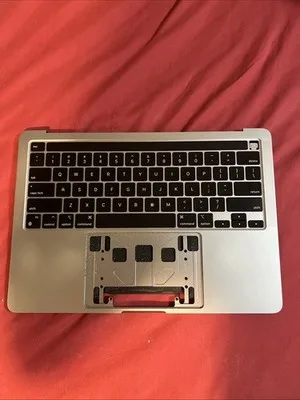 Apple Macbook Pro 13” 2020 A2338 3578 Tastiera Scocca Grigio Nero US Keyboard
