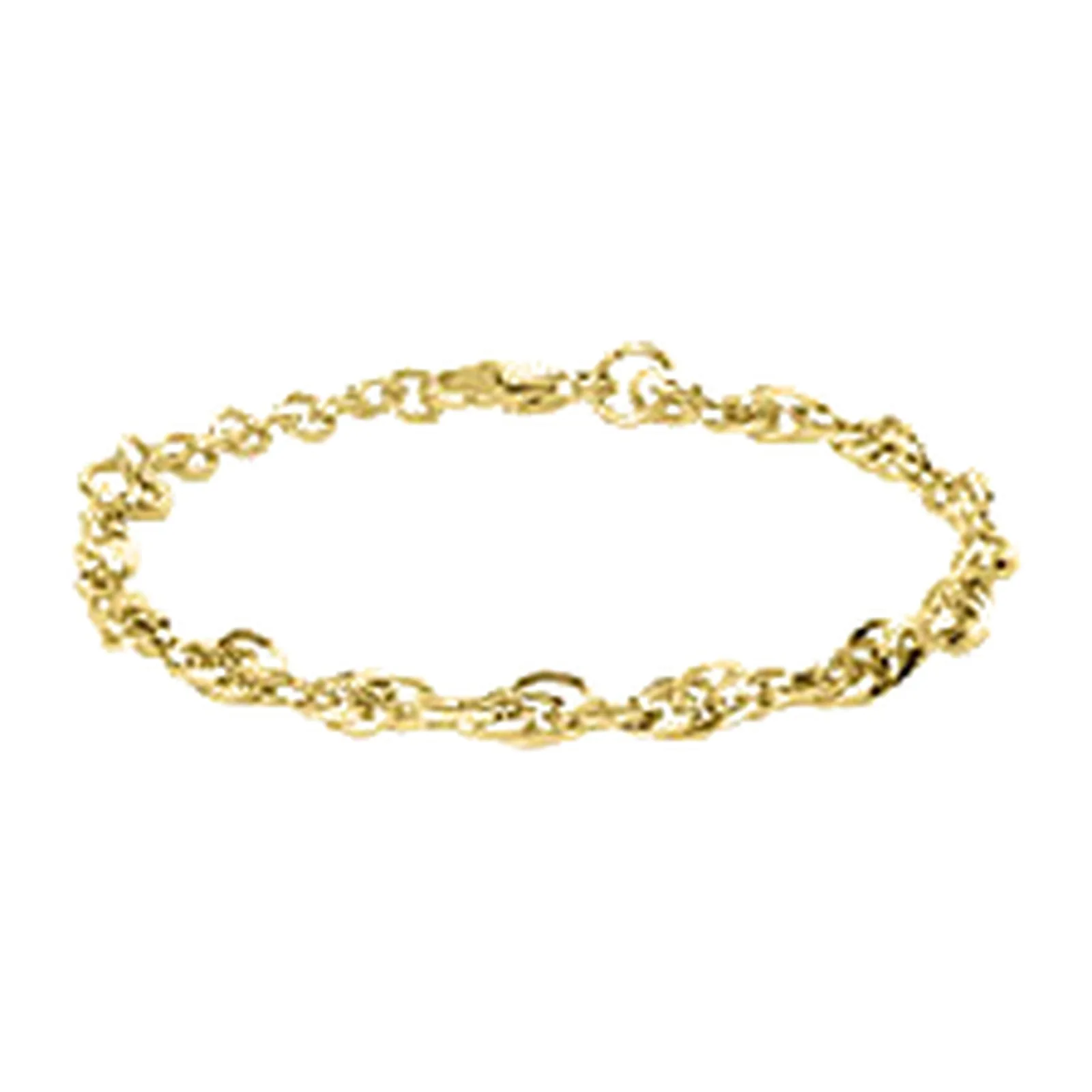 Stroili Radiance Collection Bracciale dorato maglia singapore Acciaio 1691402