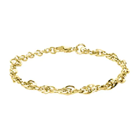 Stroili Radiance Collection Bracciale dorato maglia singapore Acciaio 1691402
