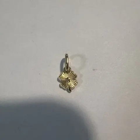 Ciondolo a forma di quadrifoglio in argento sterling 925 dorato - LAB22609302254