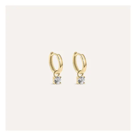 Stroili Golden Dream Orecchini a cerchio placcati oro 18 kt Metallo 1685624