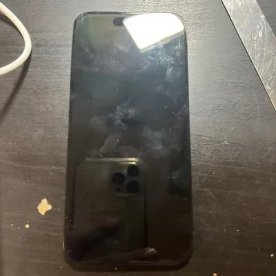 Originale Apple IPHONE 15 Pro LCD Oled Display Touch Rotto Crepa Interna Video