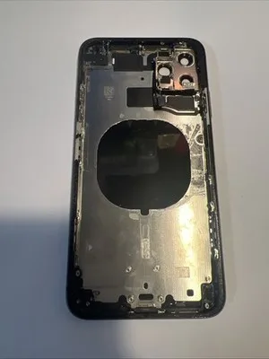 Original Apple Iphone 11 Pro Max Chassis Solo Vetro scocca Nero Grigio B+