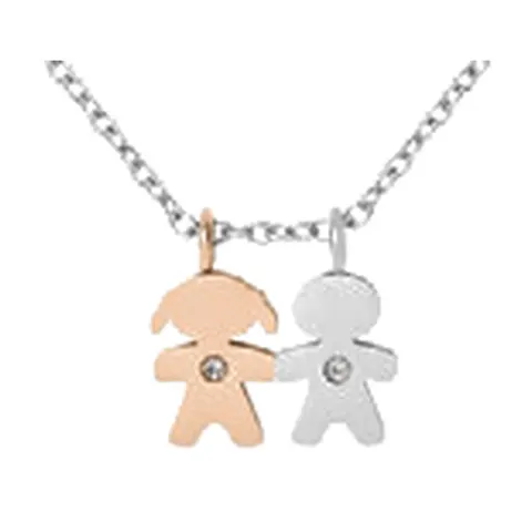 Stroili Lady Chic Collana bicolore Acciaio 1658447