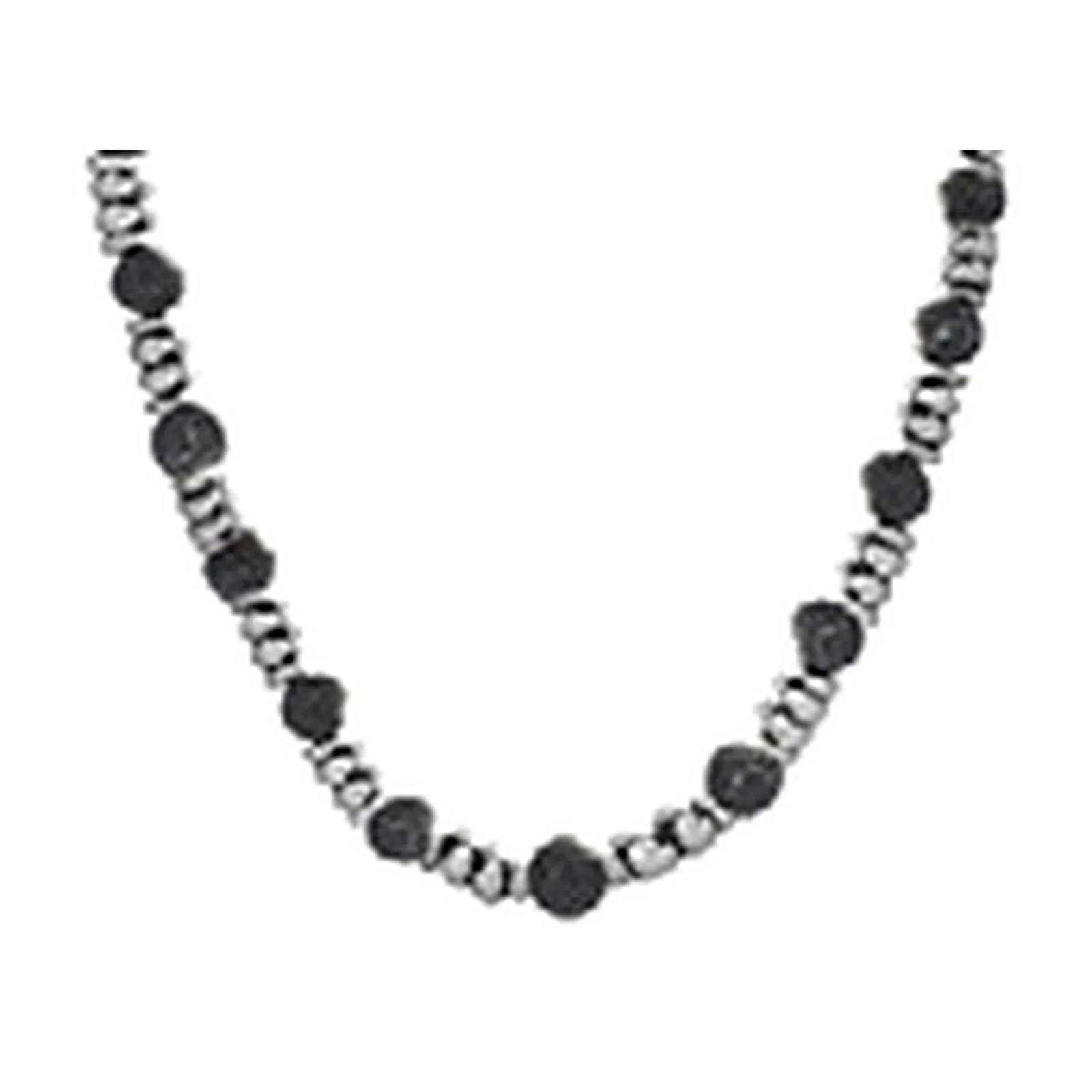 Stroili Man Code Collana con onice Acciaio 1691385