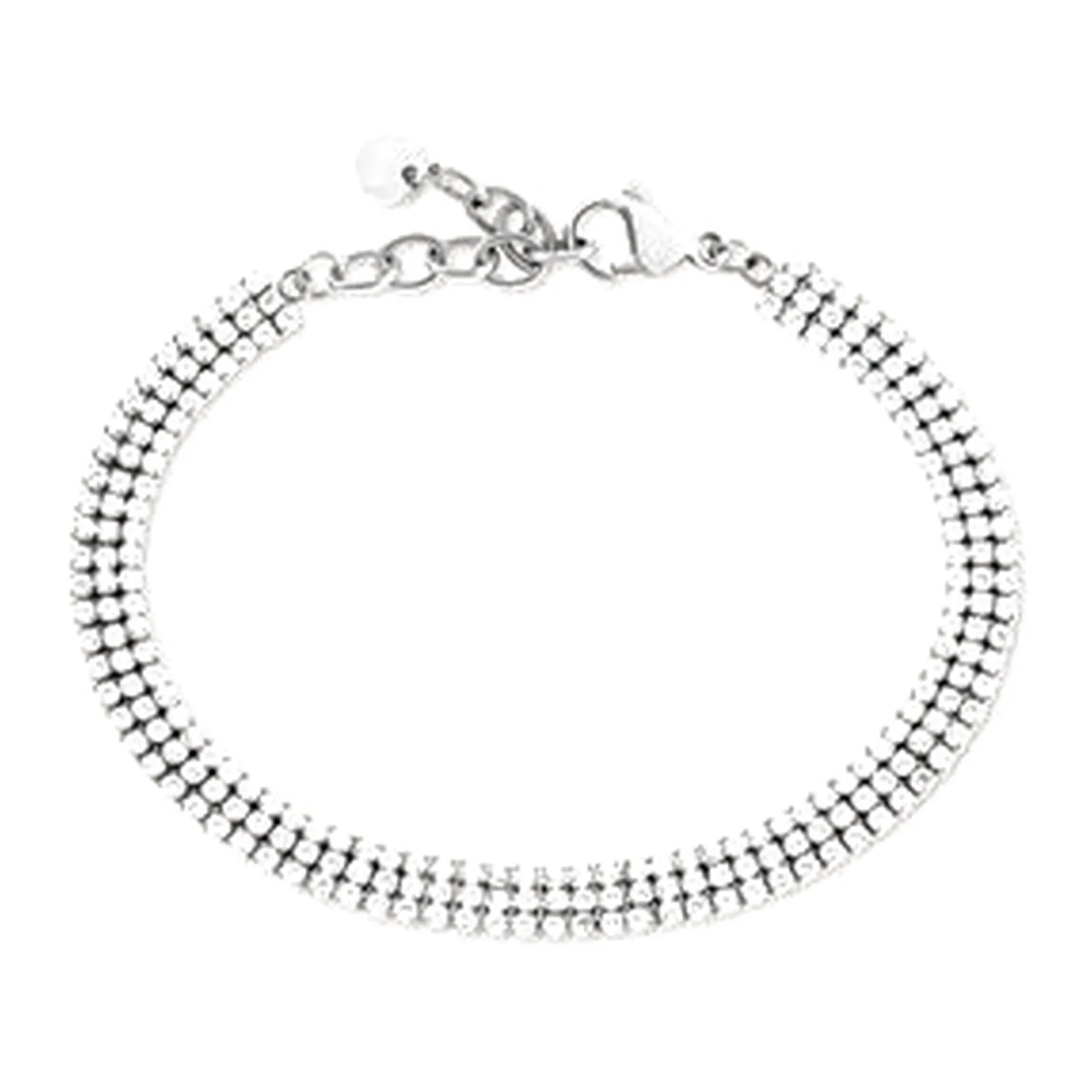 Stroili Aura Collection Bracciale tennis con cubic zirconia Acciaio 1699543