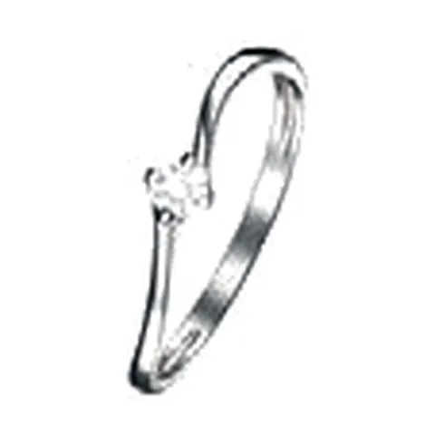 Stroili Claire Anello solitario con cubic zirconia Oro 9kt Misura 20 1417621