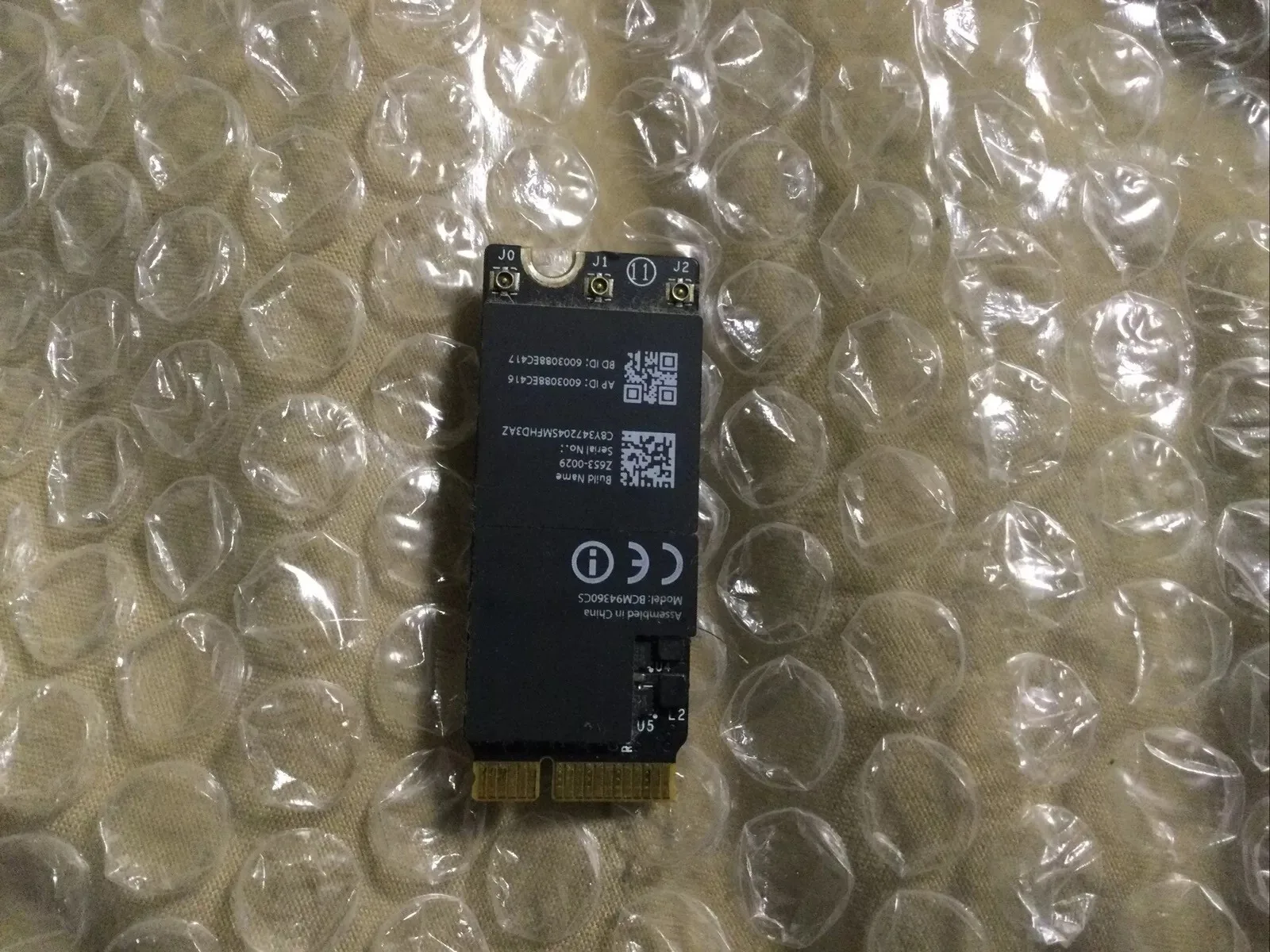 Apple Macbook Pro 15” A1398 2876 2013 A1502 2678 Wifi Board Card Bcm94360cs