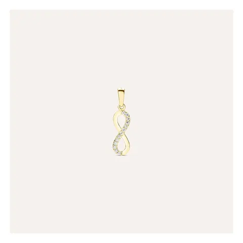 Stroili Poème Pendente con cubic zirconia Oro 9kt 1429248