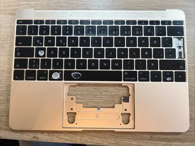 Apple Macbook A1534 2991 12” Oro Gold Tastiera Funzionante Con Tasto Mancante