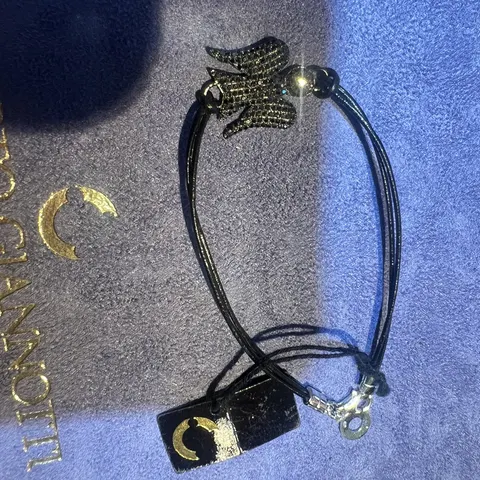 Roberto Giannotti bracciale angelo argento pietre nere