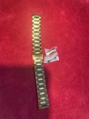 Cinturino per Orologio in Acciaio Dorato Nuovo 18mm - LAB22609231910