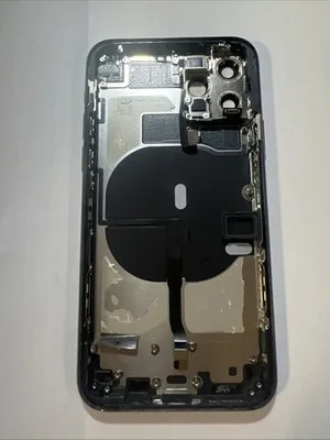 Original Apple Iphone 11 Pro Chassis scocca Semi Completo Nero Flex A No Usb