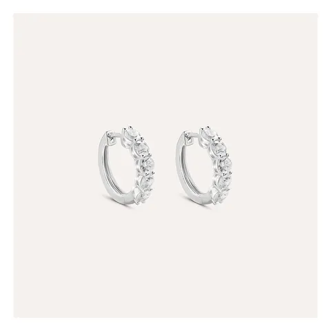 Stroili Silver Elegance Orecchini a cerchio Argento 925 1688371