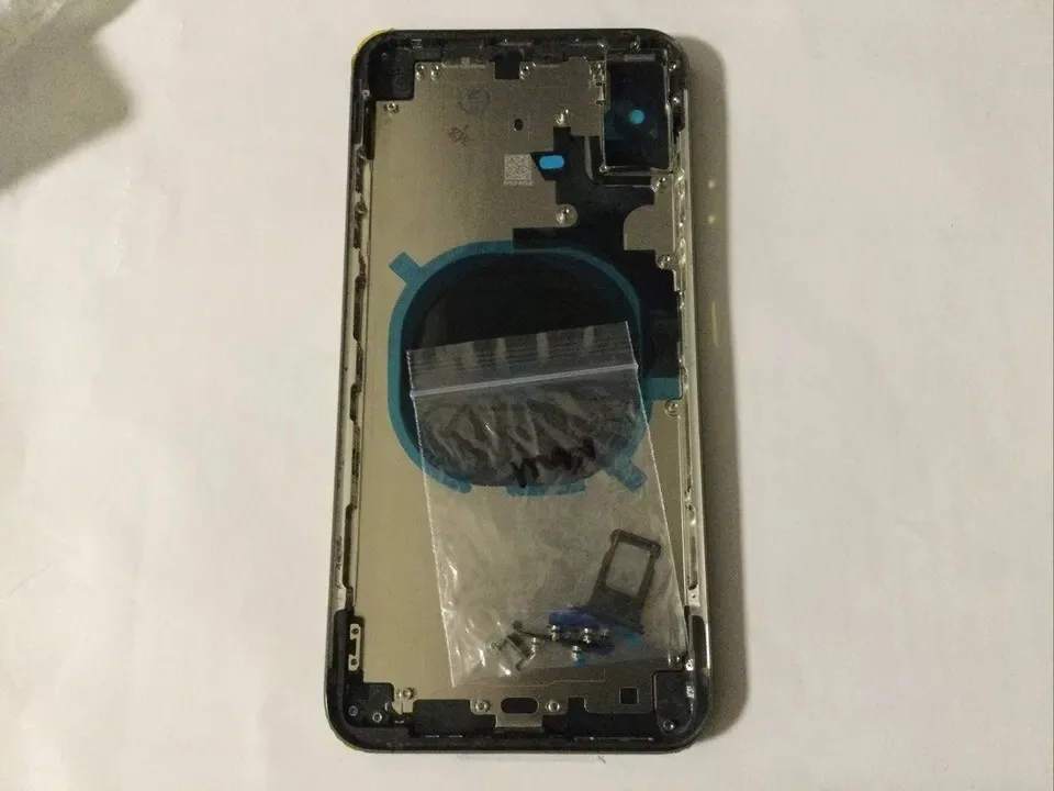 Compatibile Apple scocca Chassis Struttura Coperchio Iphone Xs Max Sim Slot Oro
