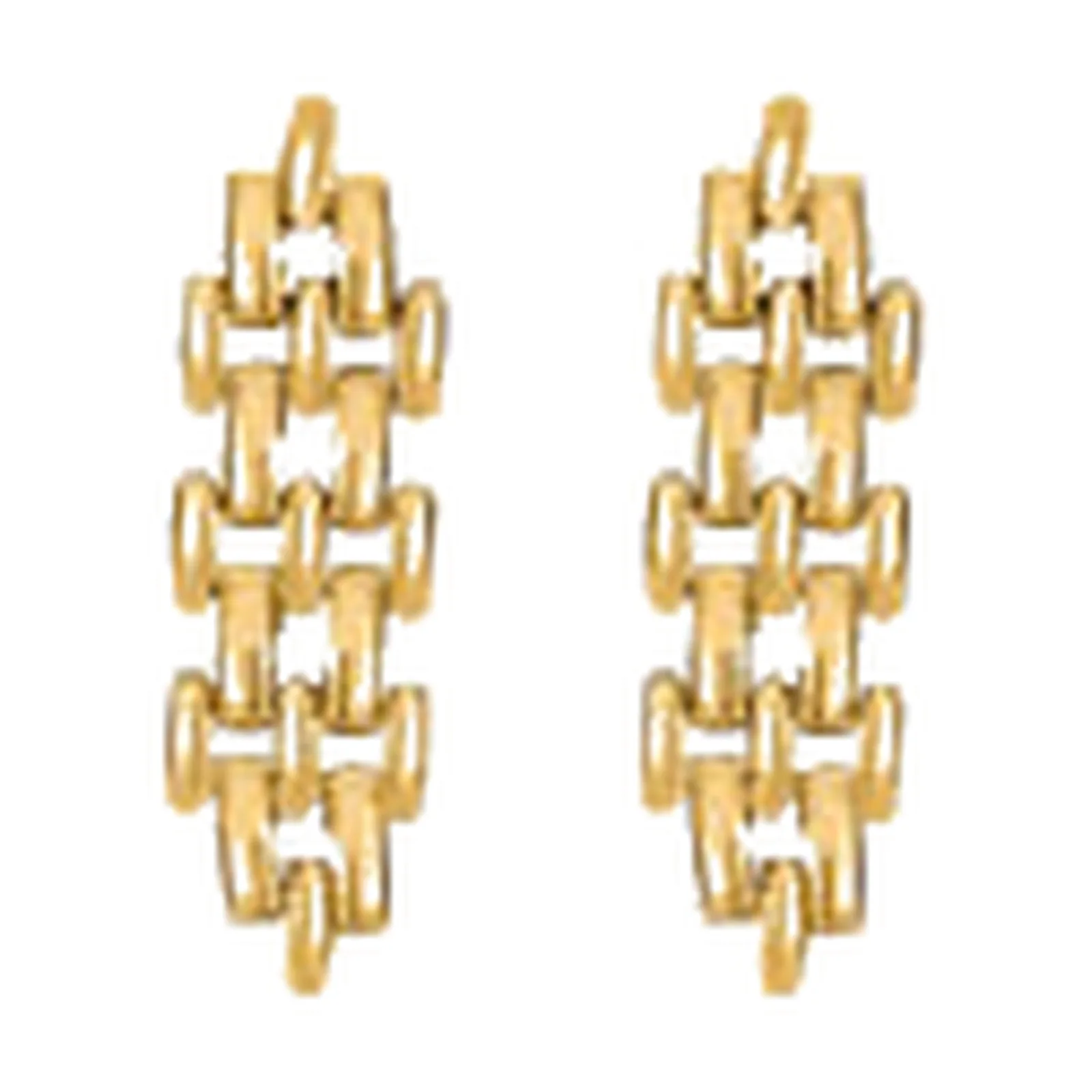 Stroili Radiance Collection Orechini dorati panther chain Acciaio 1694749