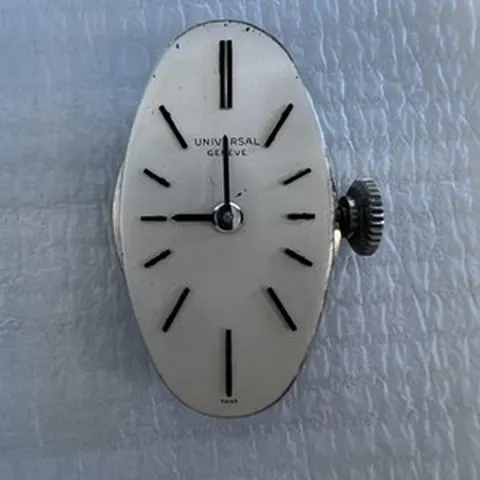 Calibro Orologio Vintage Universal Genève 17 Rubini non funzionante