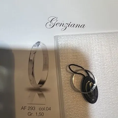 Anello Fede UnoAerre in Argento 925 Misura 53 - AF 293