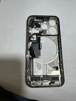 Original Apple Iphone 15 Pro Chassis Power Flex scocca Bianco A