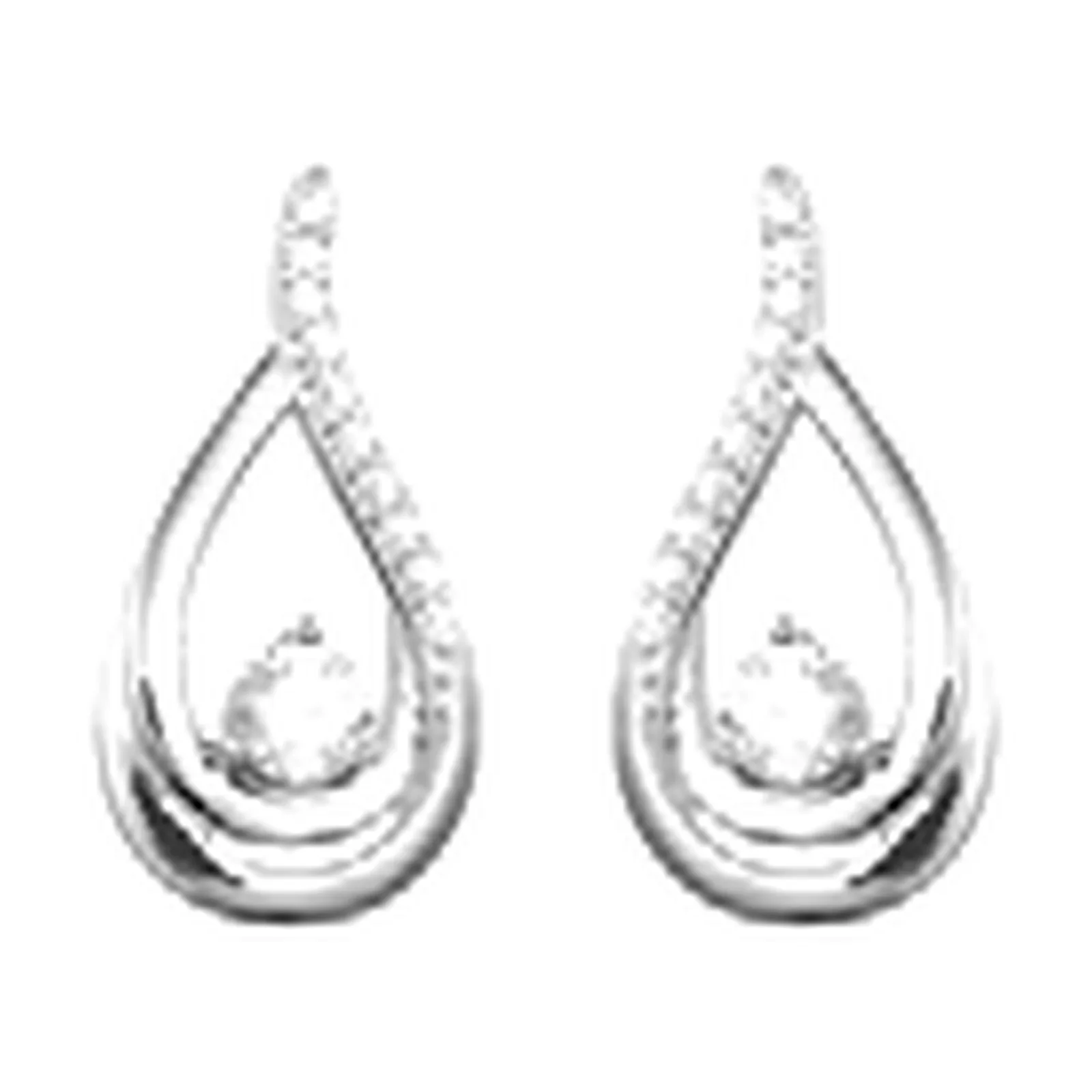 Stroili Silver Shine Orecchini con cubic zirconia Argento 925 1662277