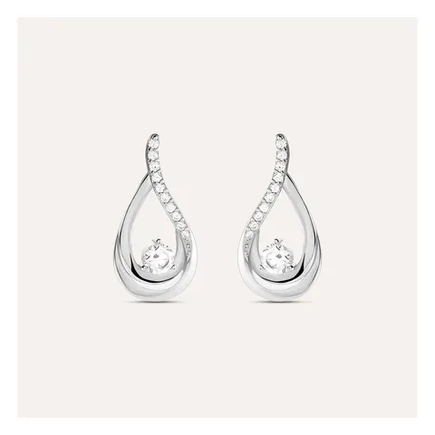 Stroili Silver Shine Orecchini con cubic zirconia Argento 925 1662277