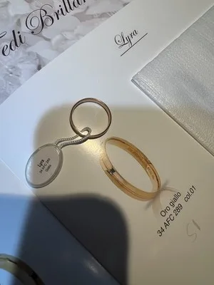 Anello UnoAerre Lyra Argento 925 Misura 62 - 34 AFC 289