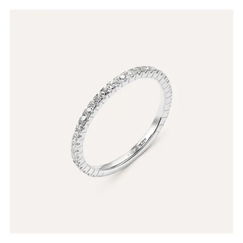 Stroili Claire Anello con cubic zirconia Oro 9kt Misura 12 1410574
