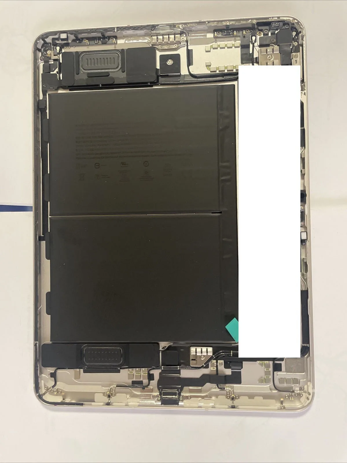 Originale Apple iPad Air 6 G A2903 Chassis Batteria scocca 11” Esim Argento A