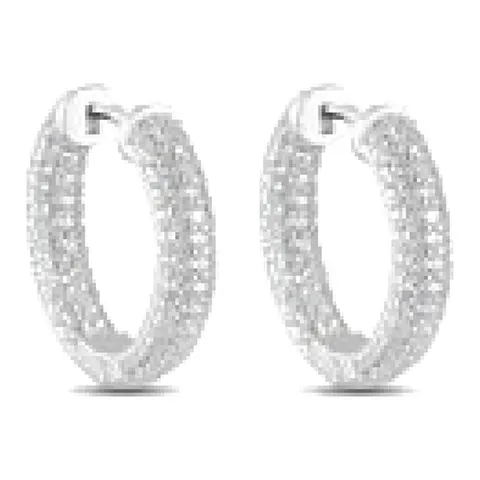 Stroili Silver Shine Orecchini a cerchio Argento 925 1666878
