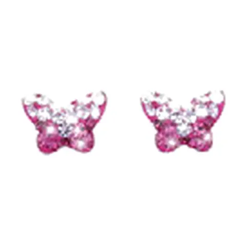 Stroili Silver Baby Orecchini lobo con cristalli Argento 925 1693201