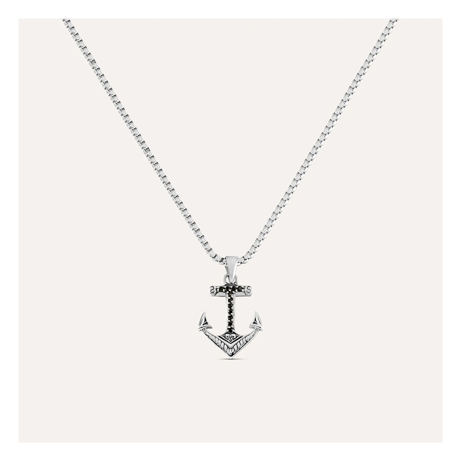 Stroili Man Code Collana ancora Acciaio 1701671