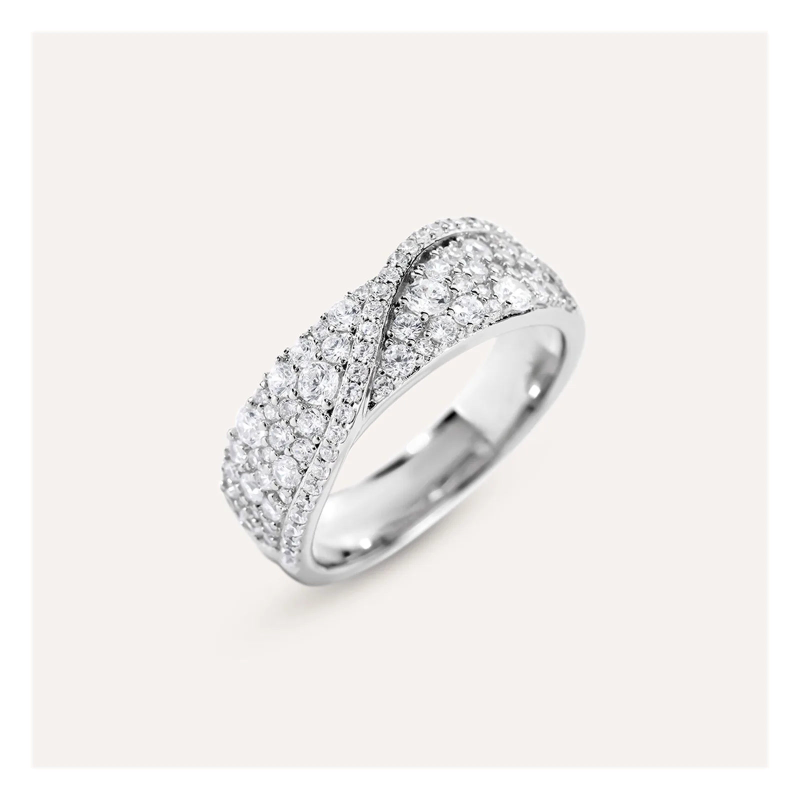 Stroili Silver Shine Anello con cubic zirconia Argento 925 Misura 12 1701485