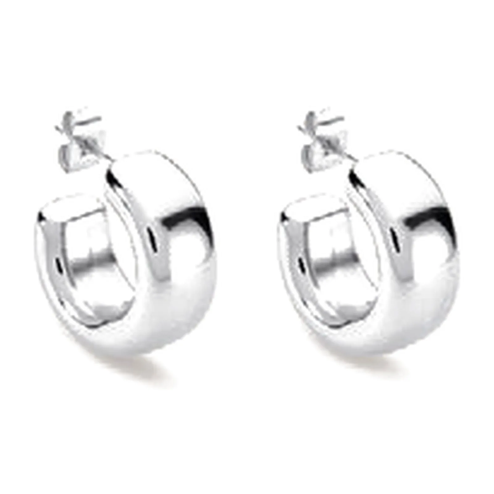 Stroili Moonlight Collection Orecchini a cerchio Acciaio 1699259